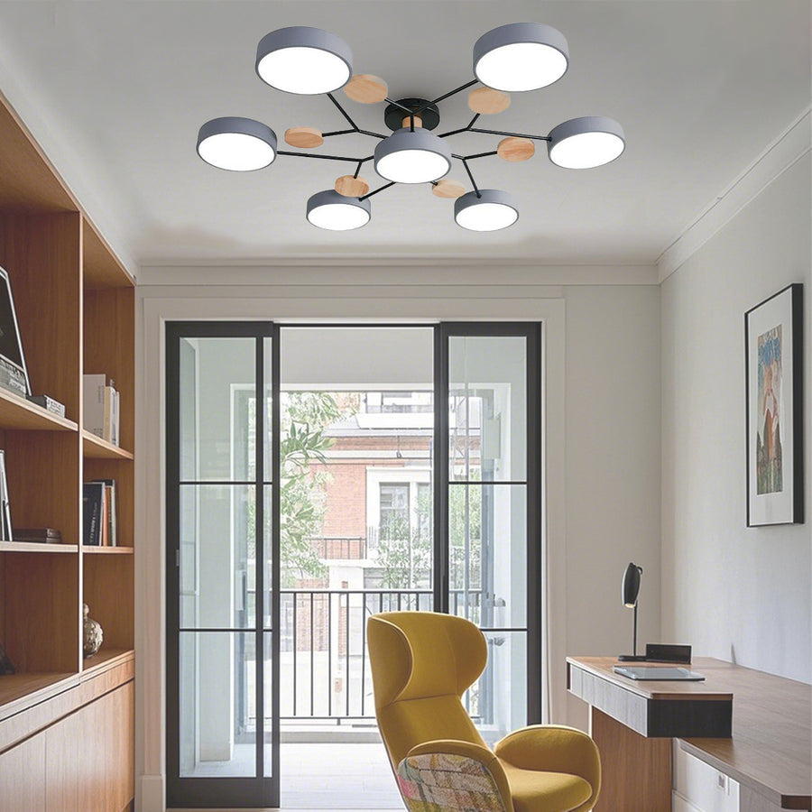 CelestialGlow | Modern Artistic LED Flush Mount Ceiling Light