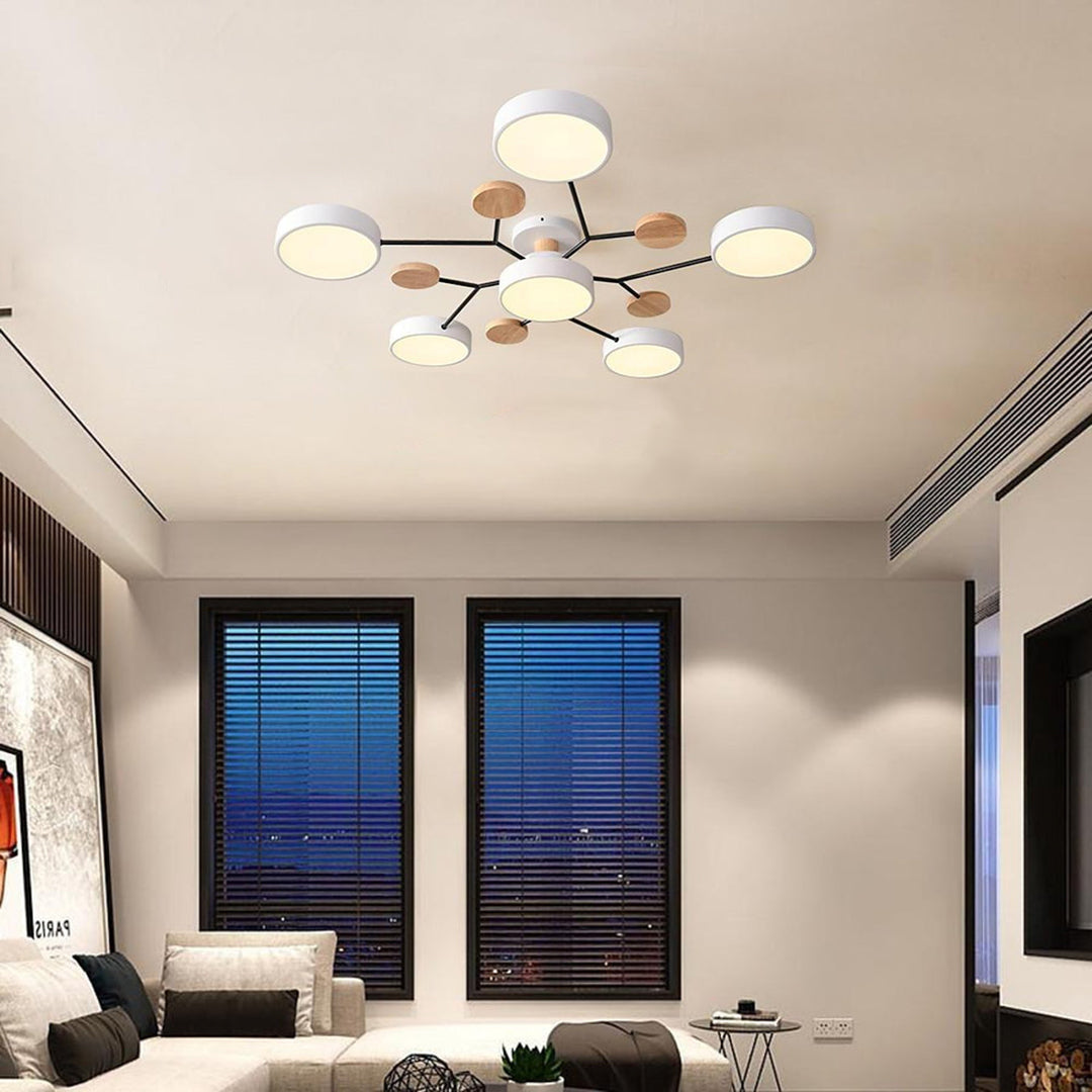 CelestialGlow | Modern Artistic LED Flush Mount Ceiling Light