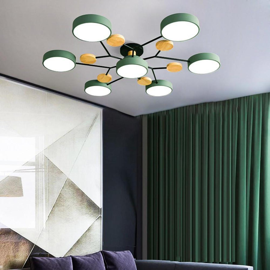 CelestialGlow | Modern Artistic LED Flush Mount Ceiling Light