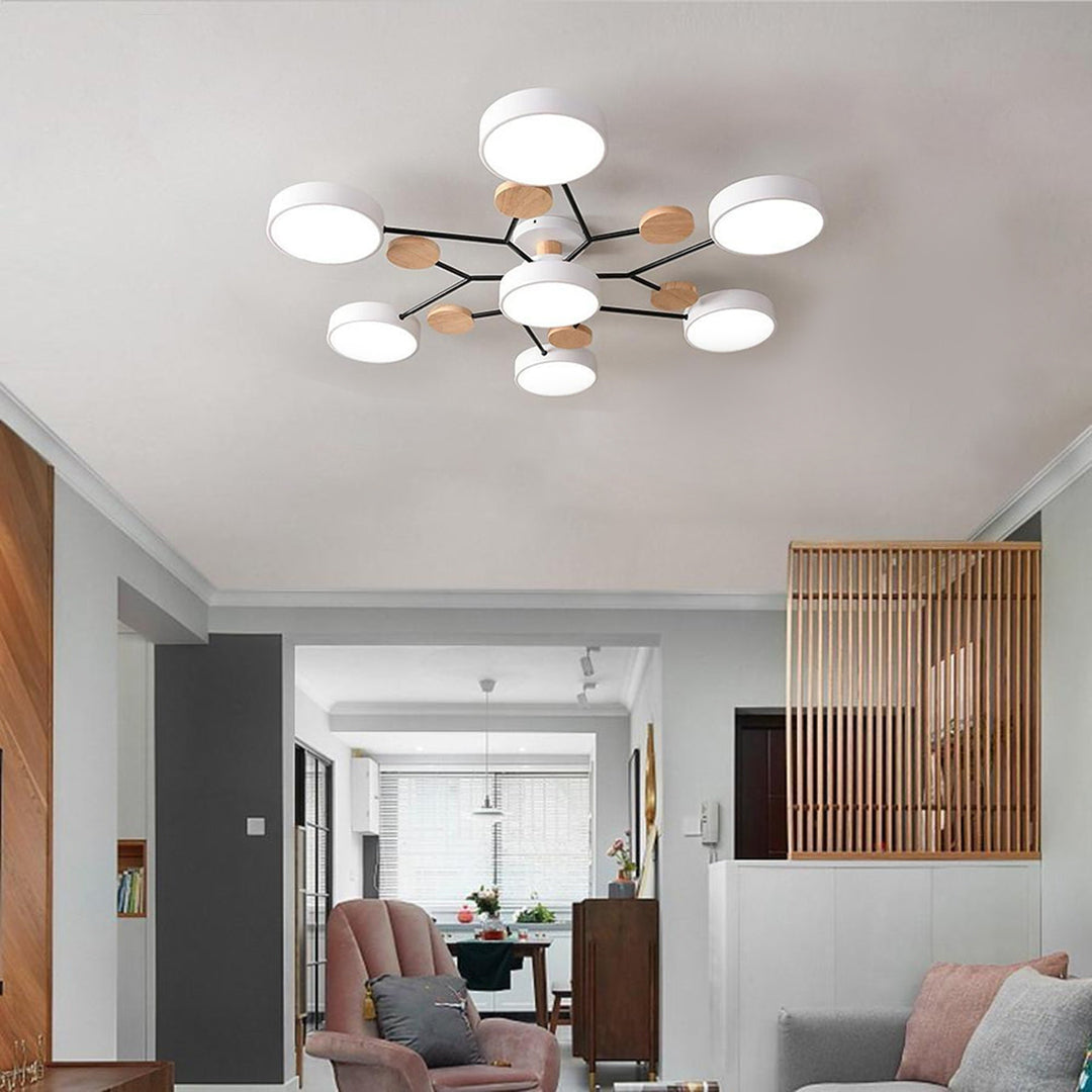 CelestialGlow | Modern Artistic LED Flush Mount Ceiling Light