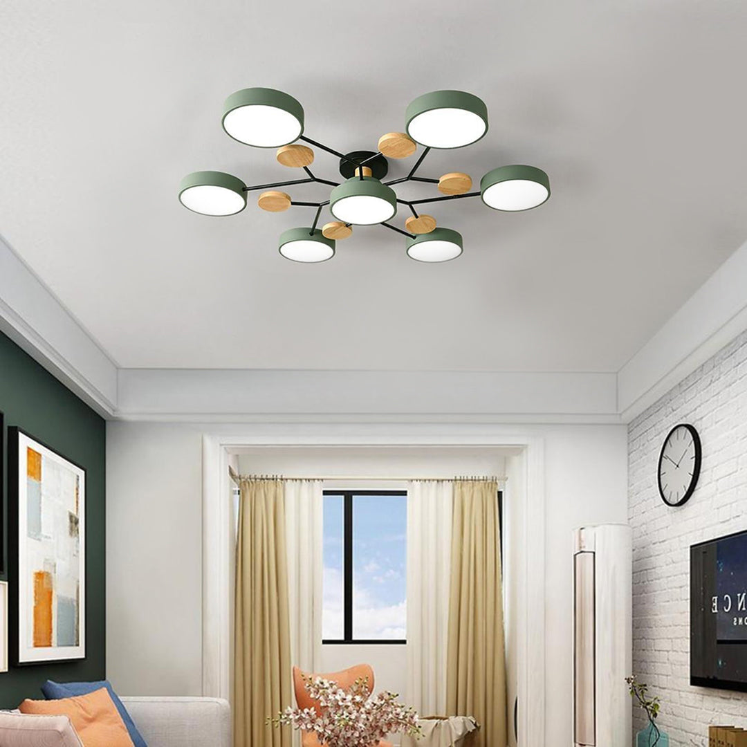 CelestialGlow | Modern Artistic LED Flush Mount Ceiling Light