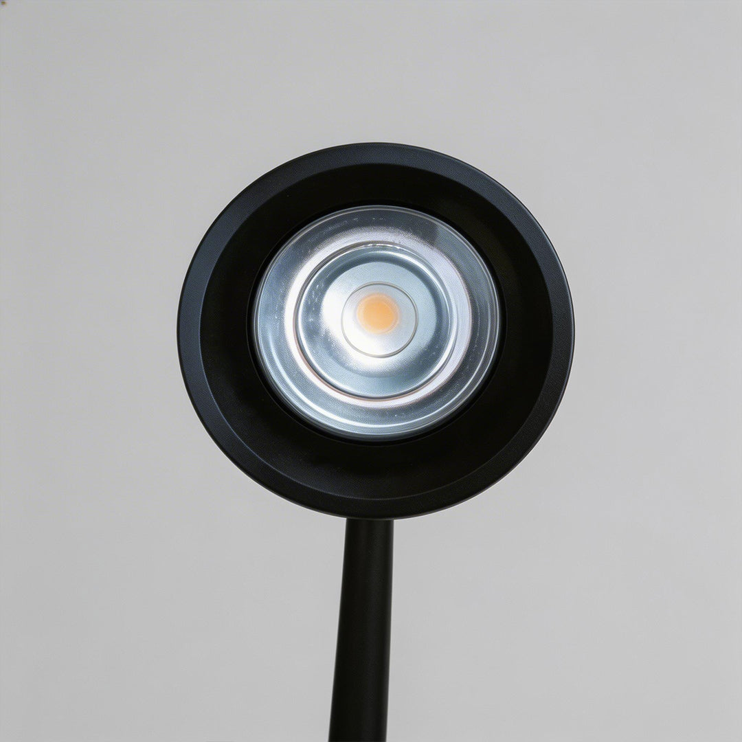 Industrial Multi-Head Floor Lamp | Adjustable Black LED Standing Light