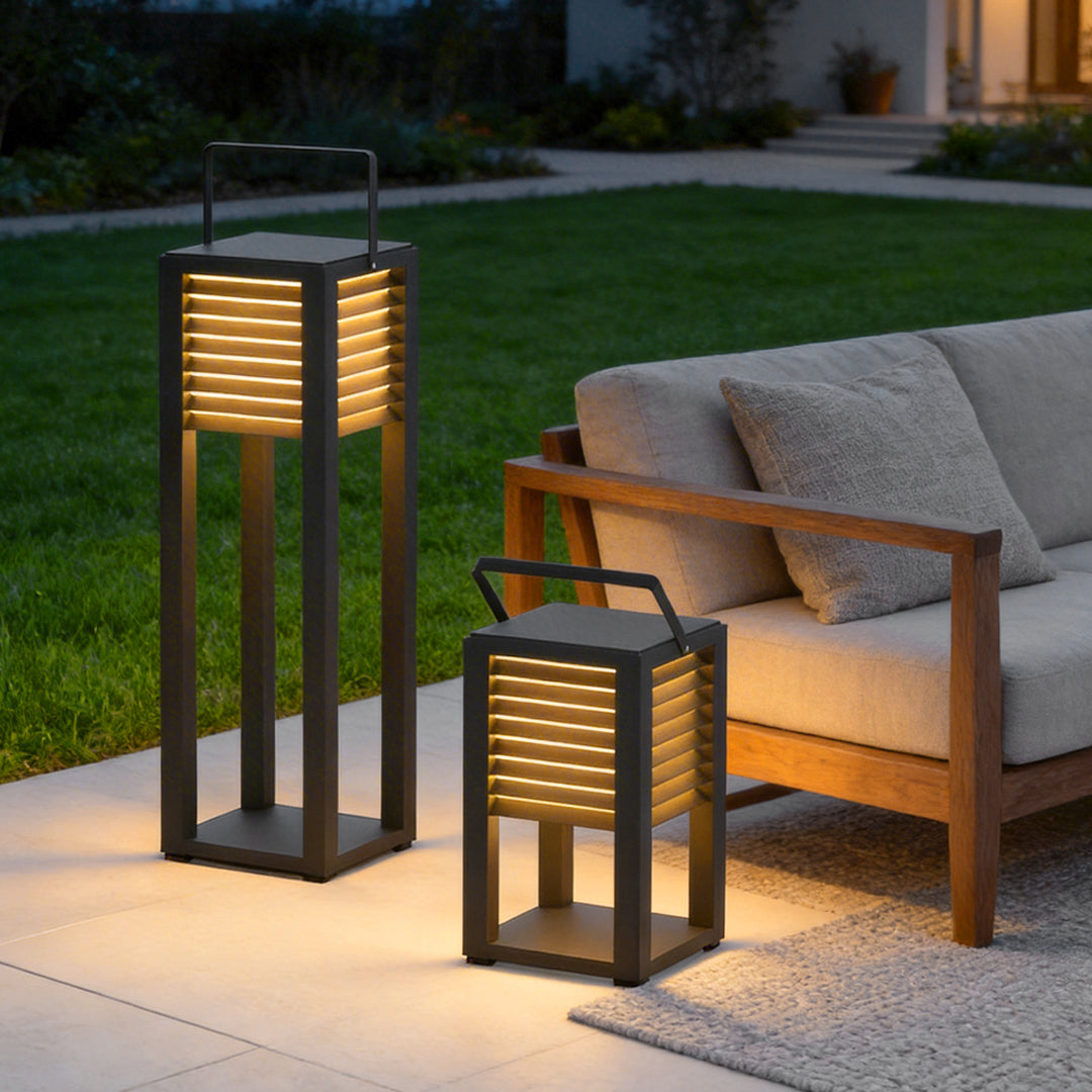 Lumenara | Modern Sleek Portable Outdoor Lantern for Versatile Illumination