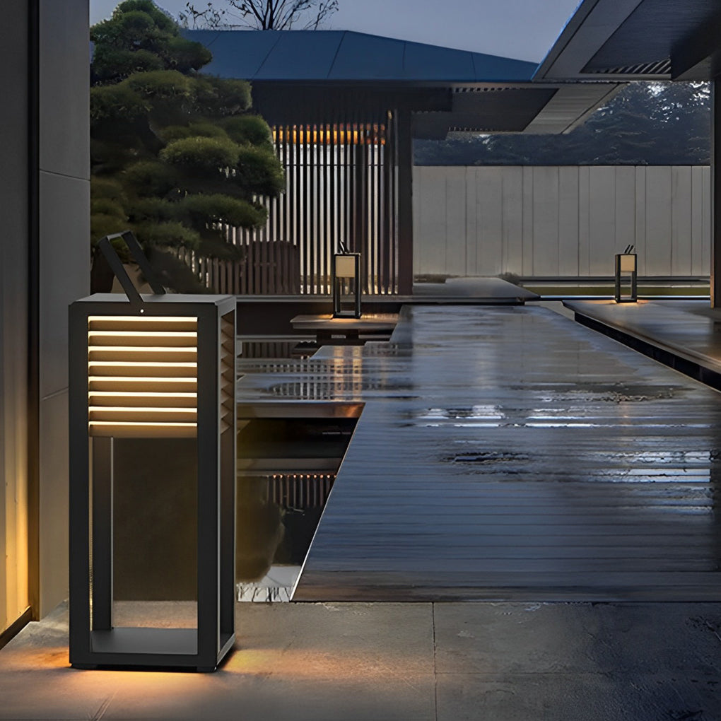 Lumenara | Modern Sleek Portable Outdoor Lantern for Versatile Illumination