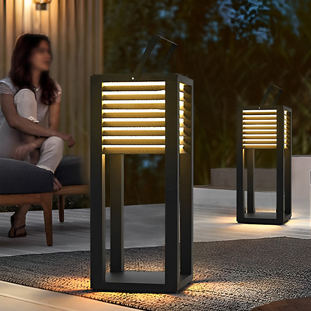 Lumenara | Modern Sleek Portable Outdoor Lantern for Versatile Illumination