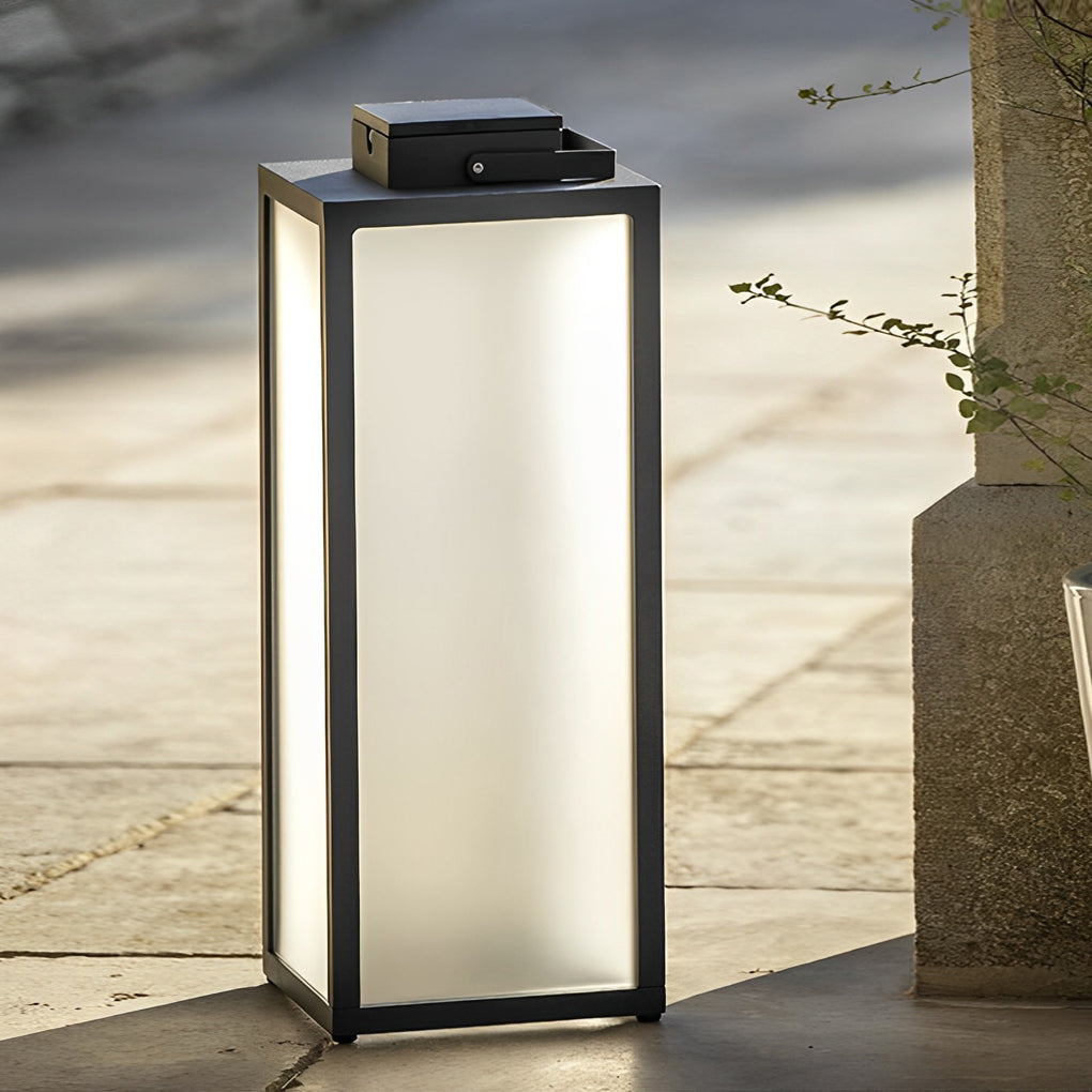 LumiSquare | Versatile Waterproof Stainless Steel Outdoor Lantern