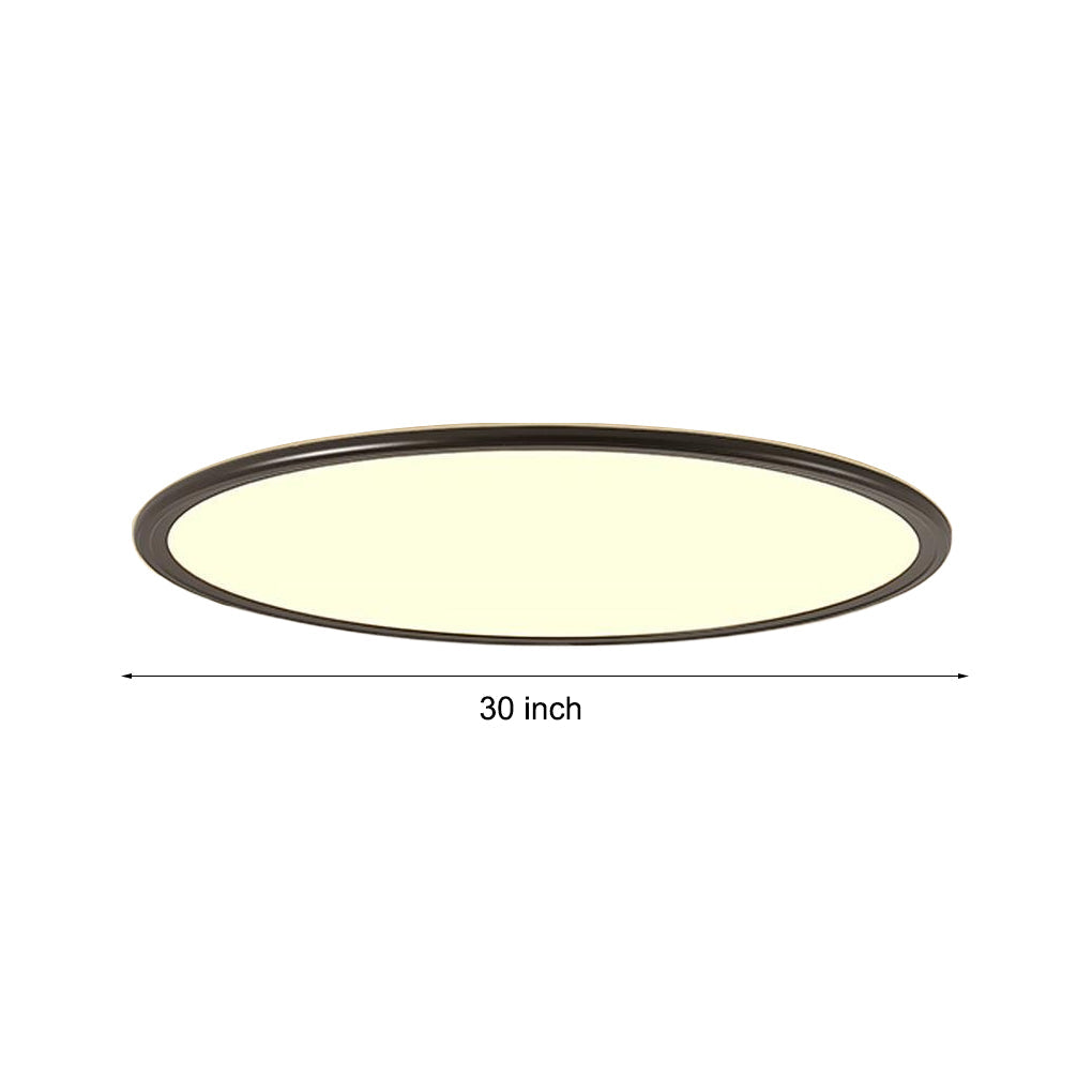 Luminara | Modern Ultra-Thin Round LED Flush Mount Ceiling Light