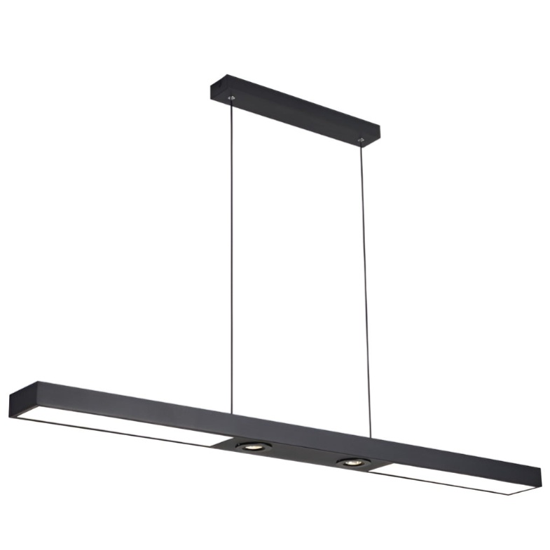 Luminara | Sleek Modern Iron Hanging Pendant Ceiling Lamp for Kitchen