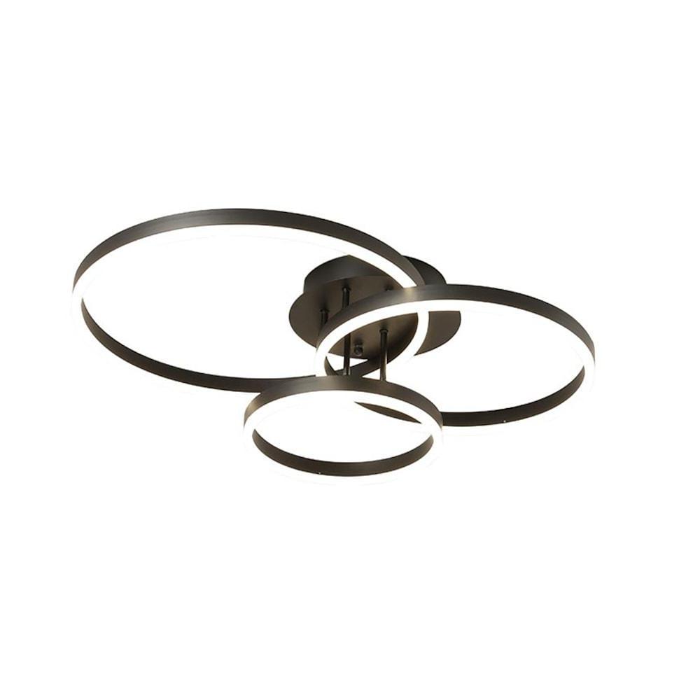 Luminara | Stylish Modern Gold Flush Mount Ceiling Light Fixture
