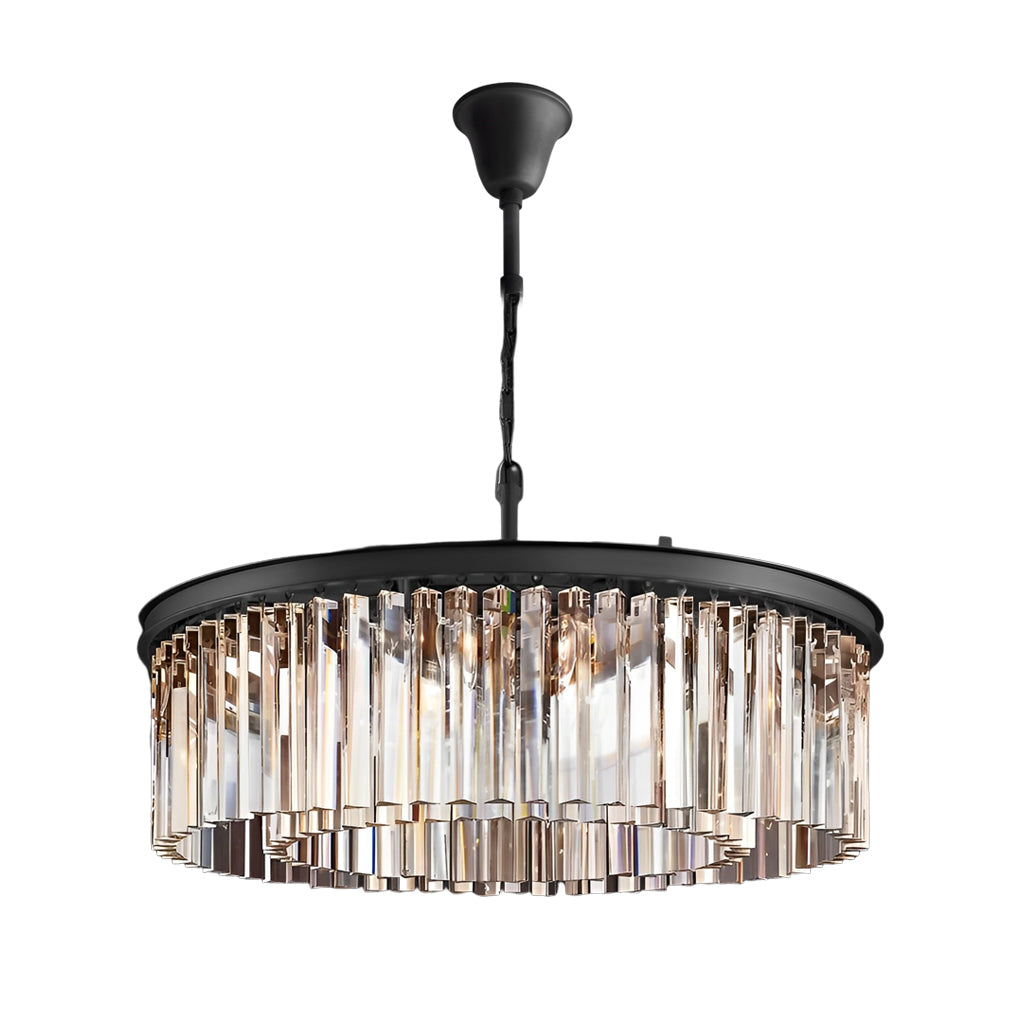 Luminara | Stylish Retro Crystal Designer Chandelier for Modern Interiors