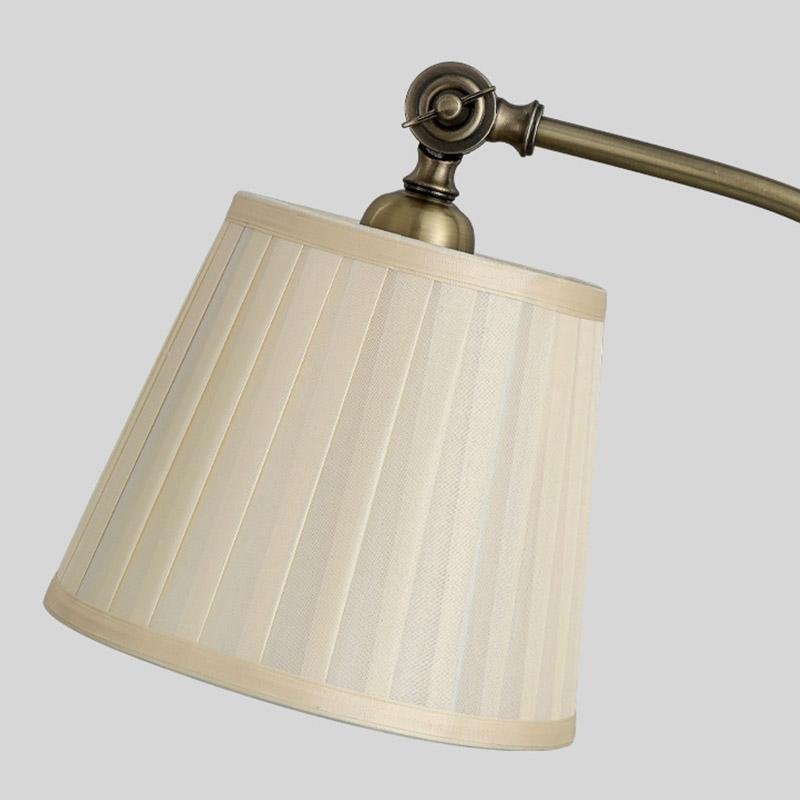 Metalluxe | Stylish Industrial Adjustable Desk Lamp with Curved Arm 7