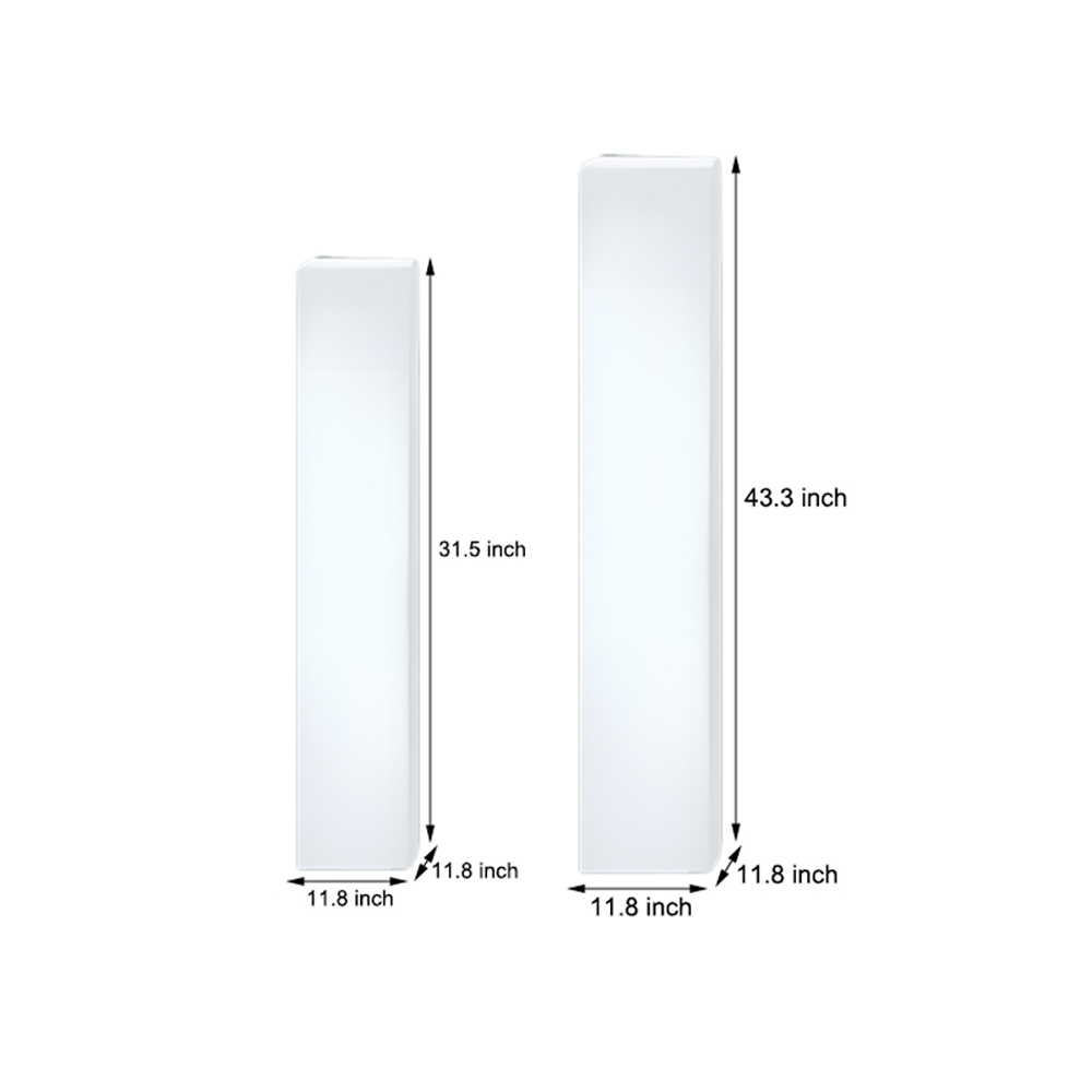 Modern Outdoor LED Floor Lamp | Waterproof Remote Control Ambient Light