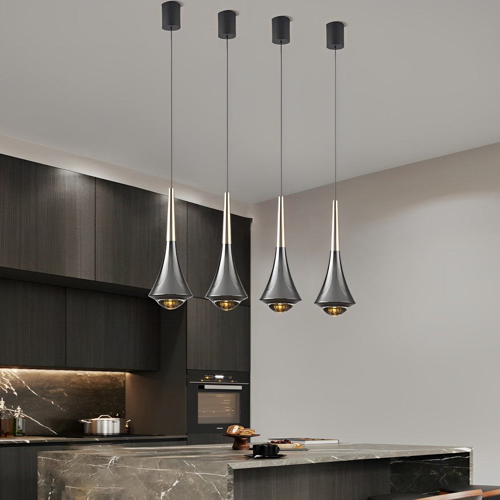 NocturneLight | Modern Adjustable Black Pendant Lighting for Stylish Interiors