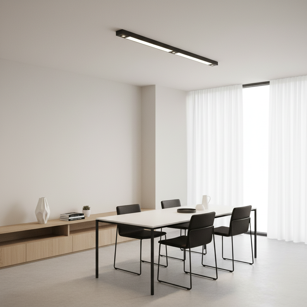 Luminara | Sleek Modern Iron Hanging Pendant Ceiling Lamp for Kitchen