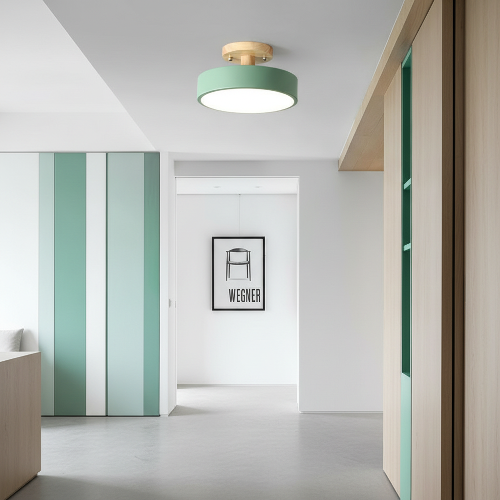 Luminara | Modern Sleek LED Flush Mount Ceiling Light Fixture