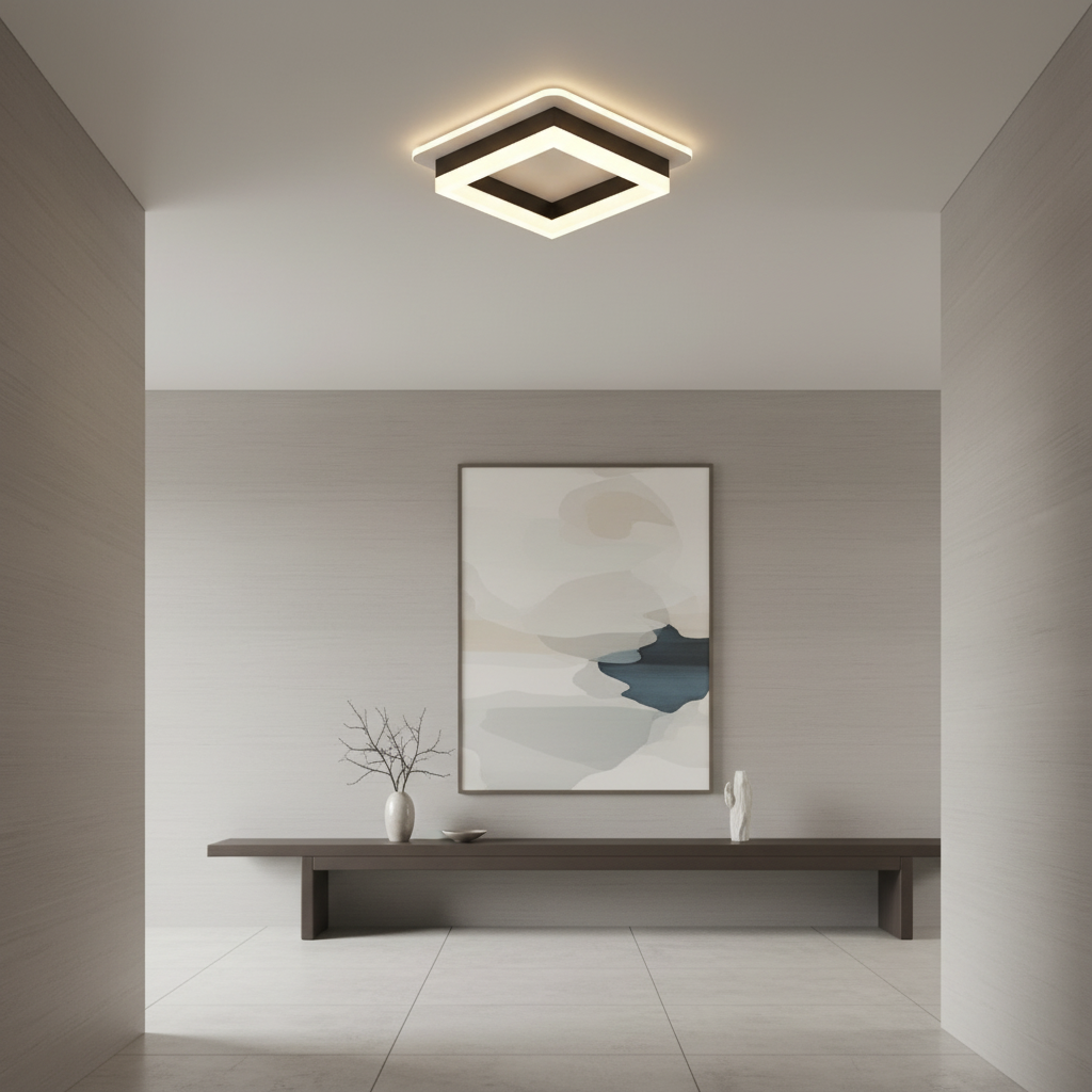 AureaLight | Stylish Modern LED Flush Mount Ceiling Light Fixture