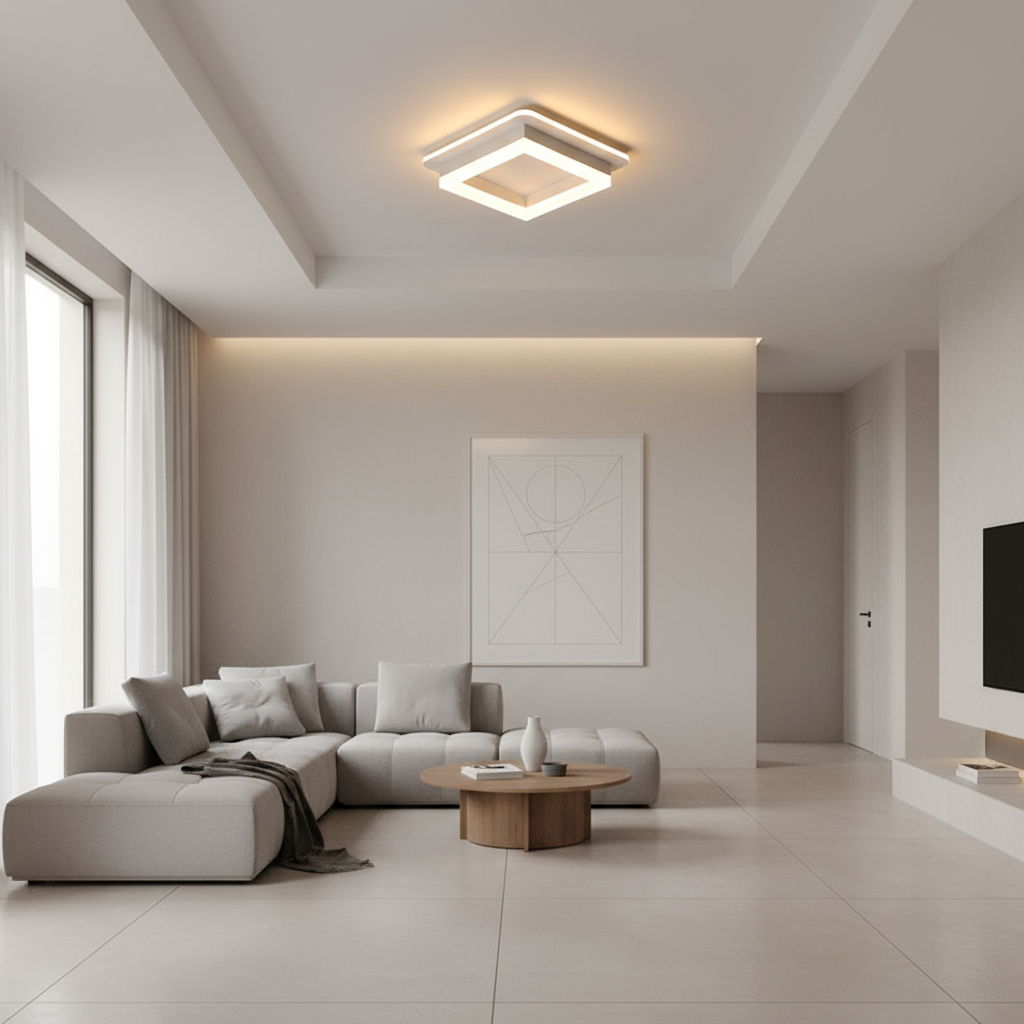 AureaLight | Stylish Modern LED Flush Mount Ceiling Light Fixture