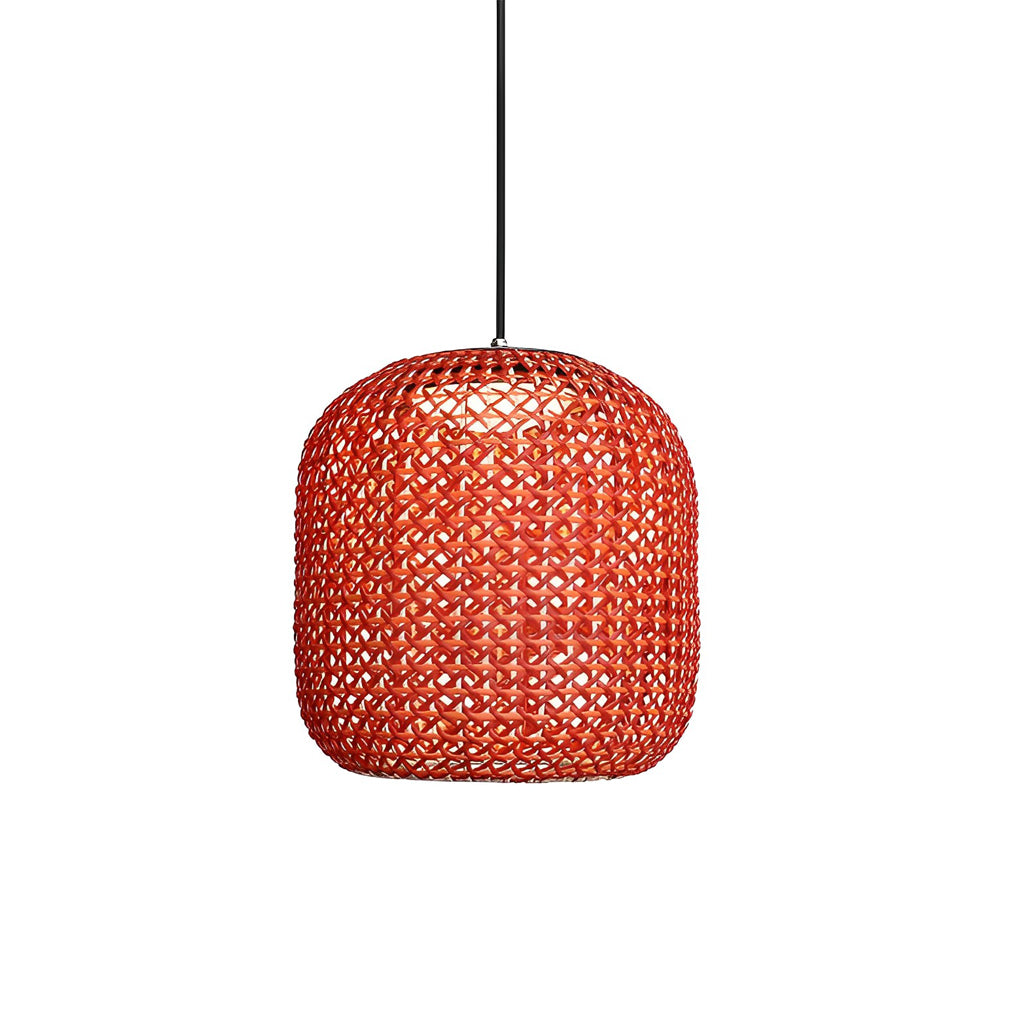 RattanGlow | Stylish Waterproof Outdoor Pendant Light Fixture 8
