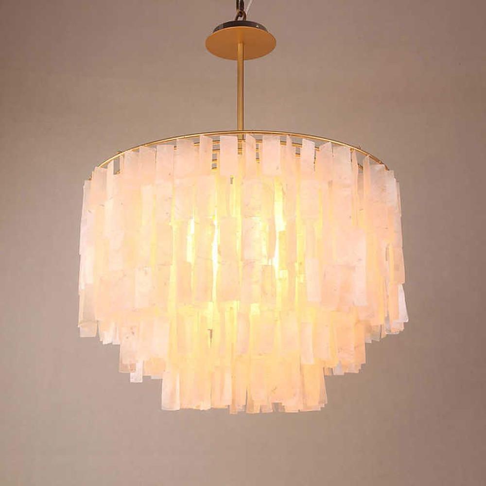 ShellAura | Elegant Modern Shell Chandelier Light Fixture