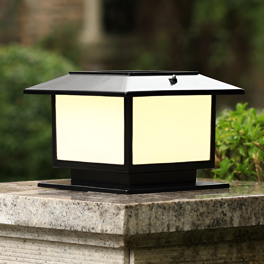 Solara | Modern Durable Solar Outdoor Pillar Garden Lights