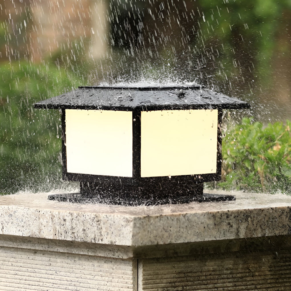Solara | Modern Durable Solar Outdoor Pillar Garden Lights