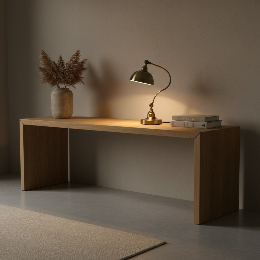 BronzeAura | Elegant Adjustable Gooseneck LED Desk Lamp for Workspace