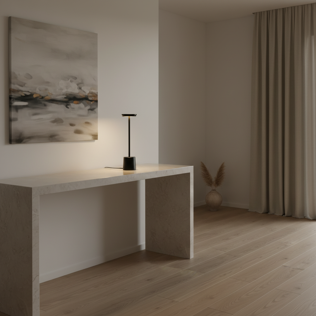 Luminara | Modern Elegant Cordless LED Table Lamp with Adjustable Light