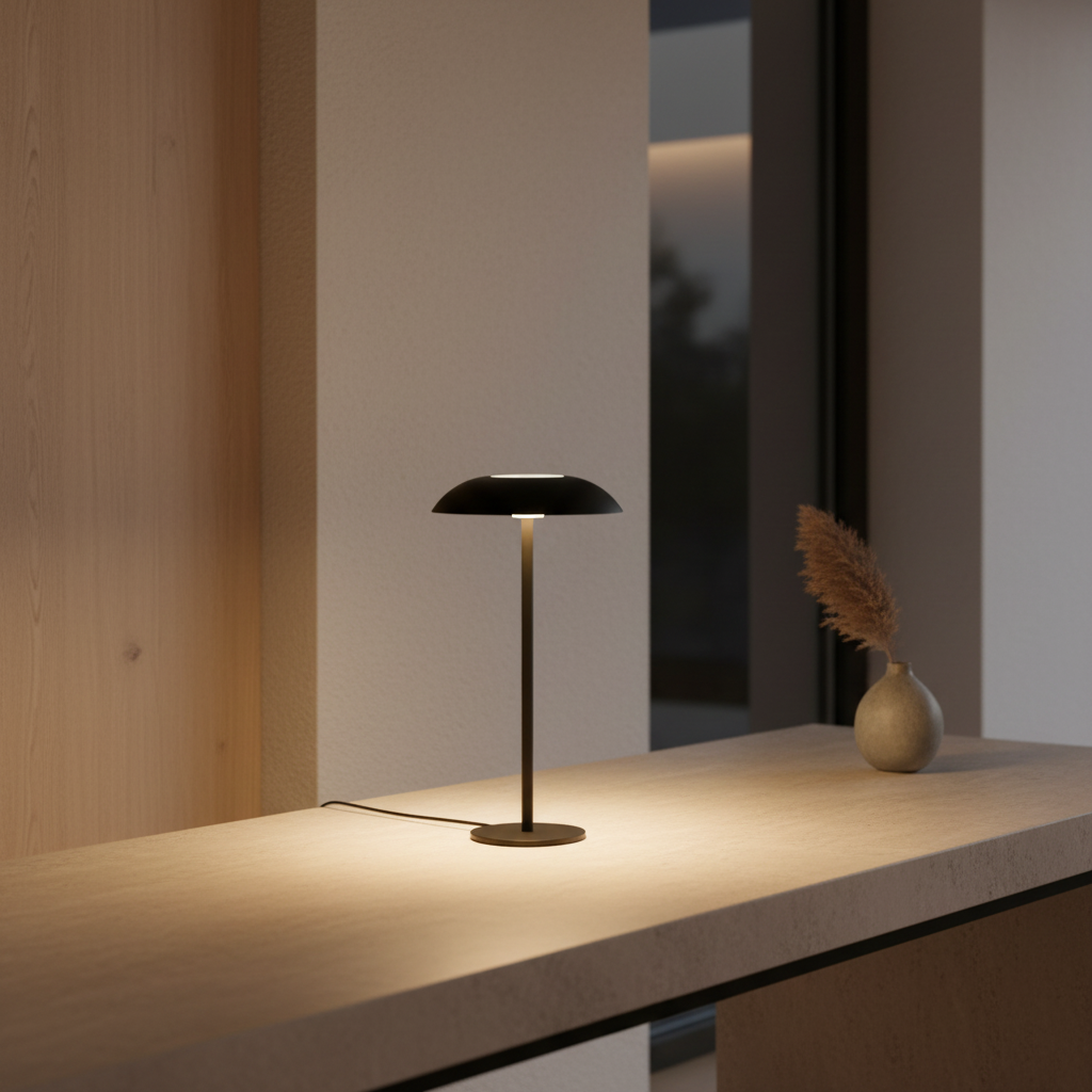 Luminara | Modern Rechargeable Cordless LED Table Lamp for Bedroom