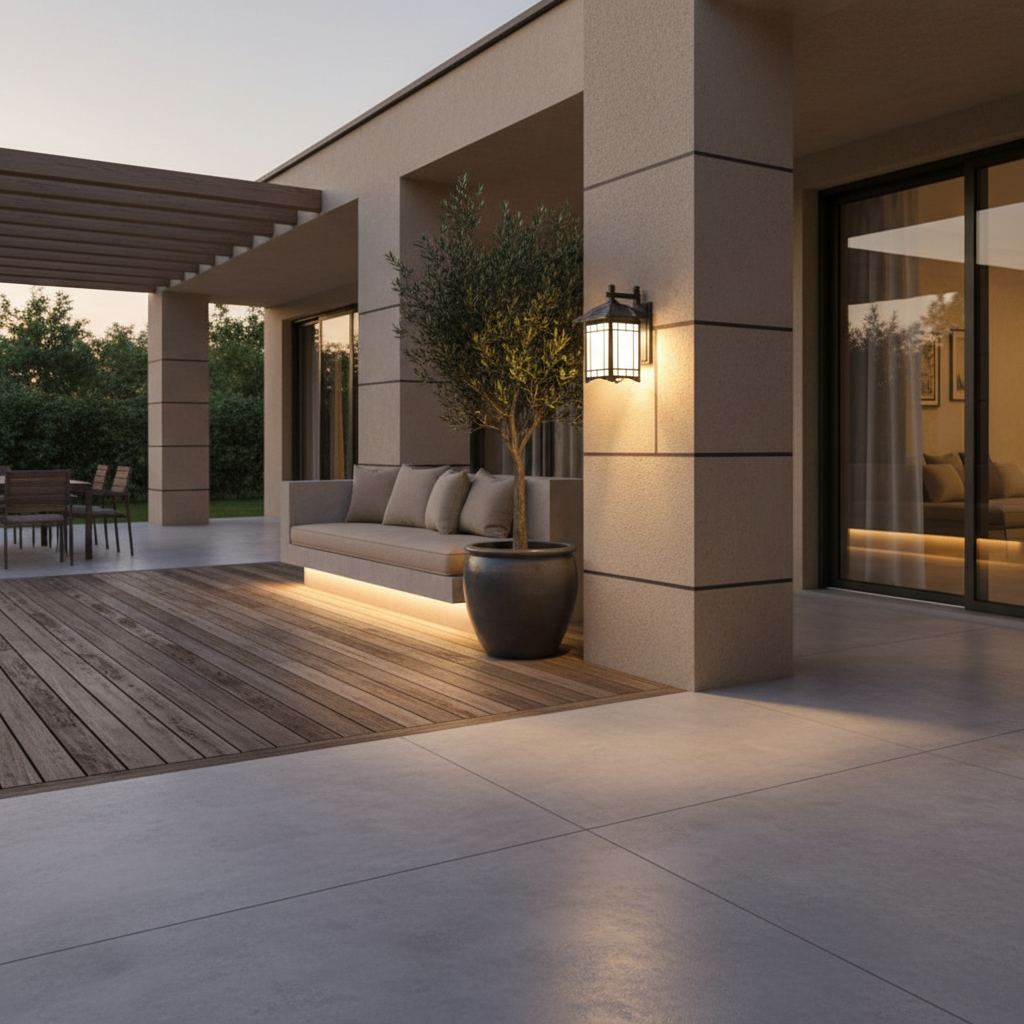 Luminara | Stylish Durable Outdoor Wall Sconce with Glass Shade