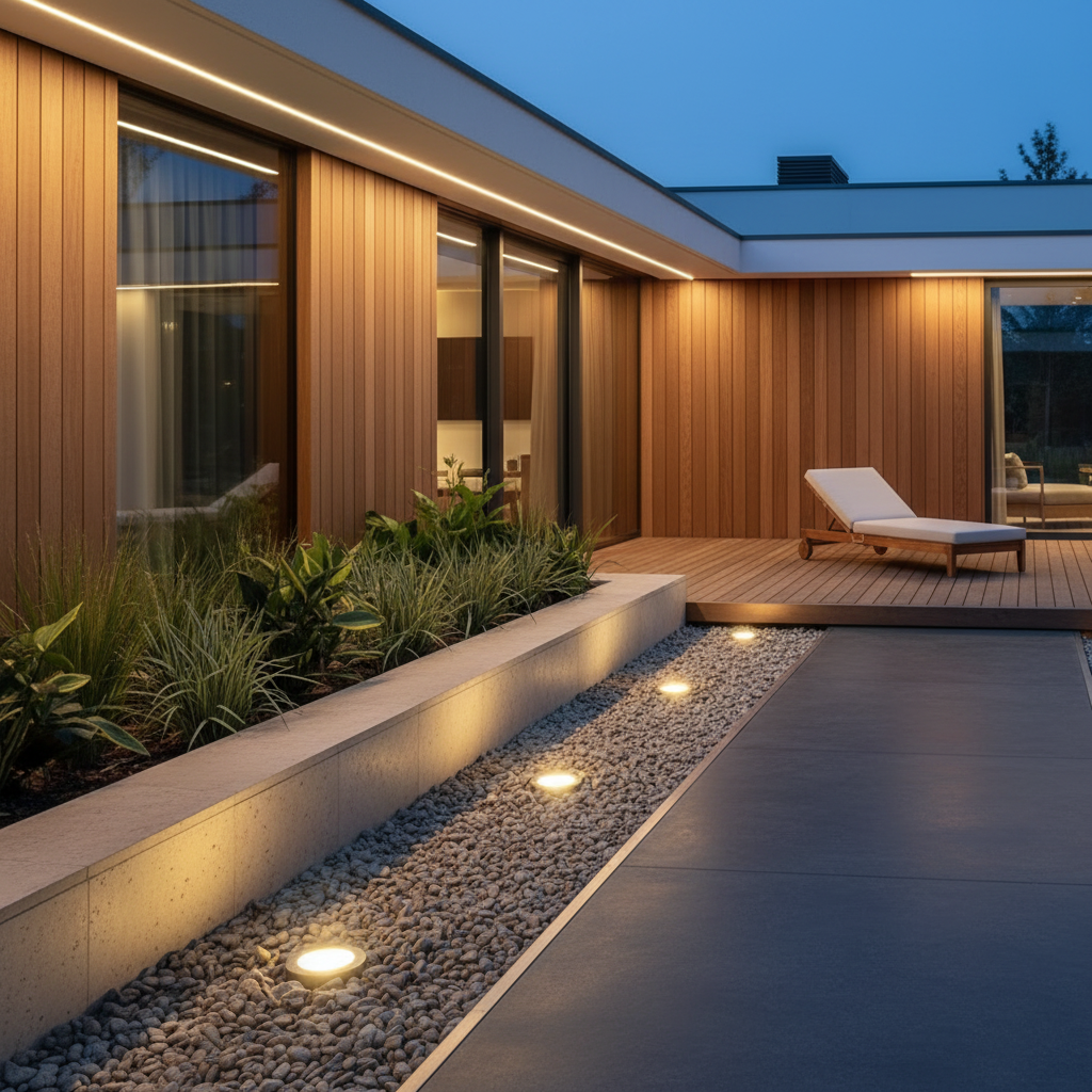 Stellaris | Elegant Waterproof Stainless Steel In-Ground Garden Lights