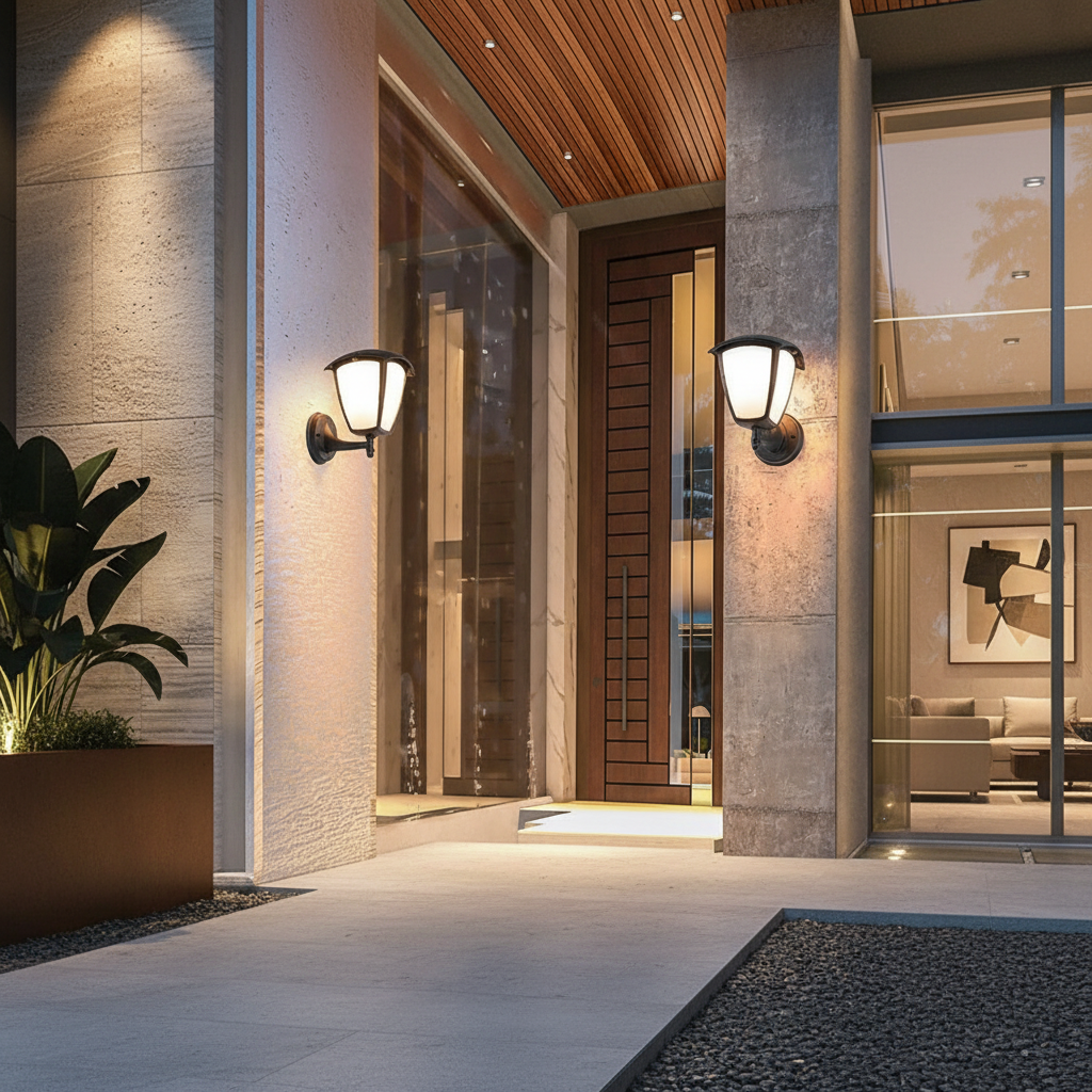 Luminara | Stylish Waterproof Outdoor Wall Lights for Garden Illumination