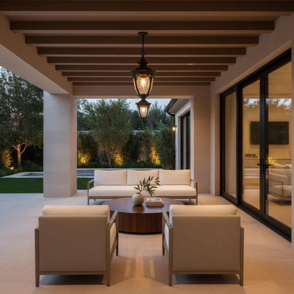 RetroGlow | Stylish Vintage Outdoor Wall Lights with Adjustable Chain