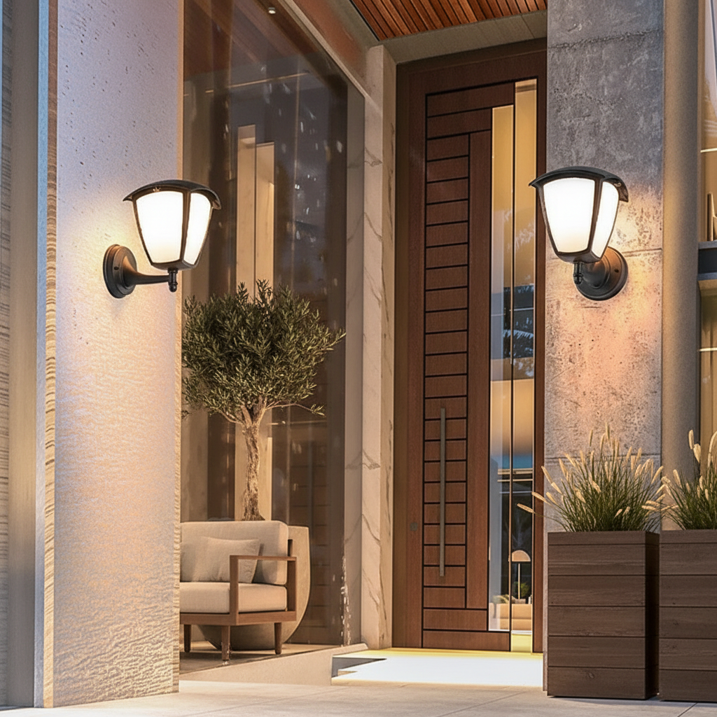 Luminara | Stylish Waterproof Outdoor Wall Lights for Garden Illumination