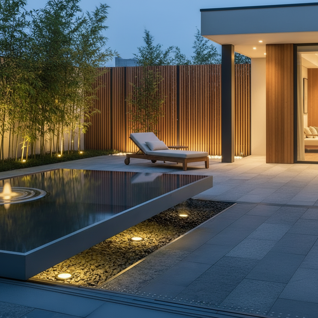 Stellaris | Elegant Waterproof Stainless Steel In-Ground Garden Lights