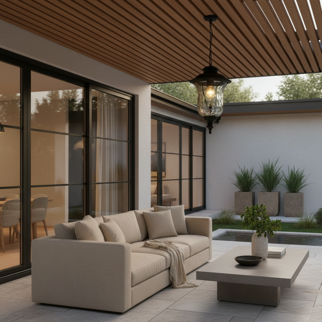 AluminaLight | Stylish Weatherproof Outdoor Pendant Light Fixture