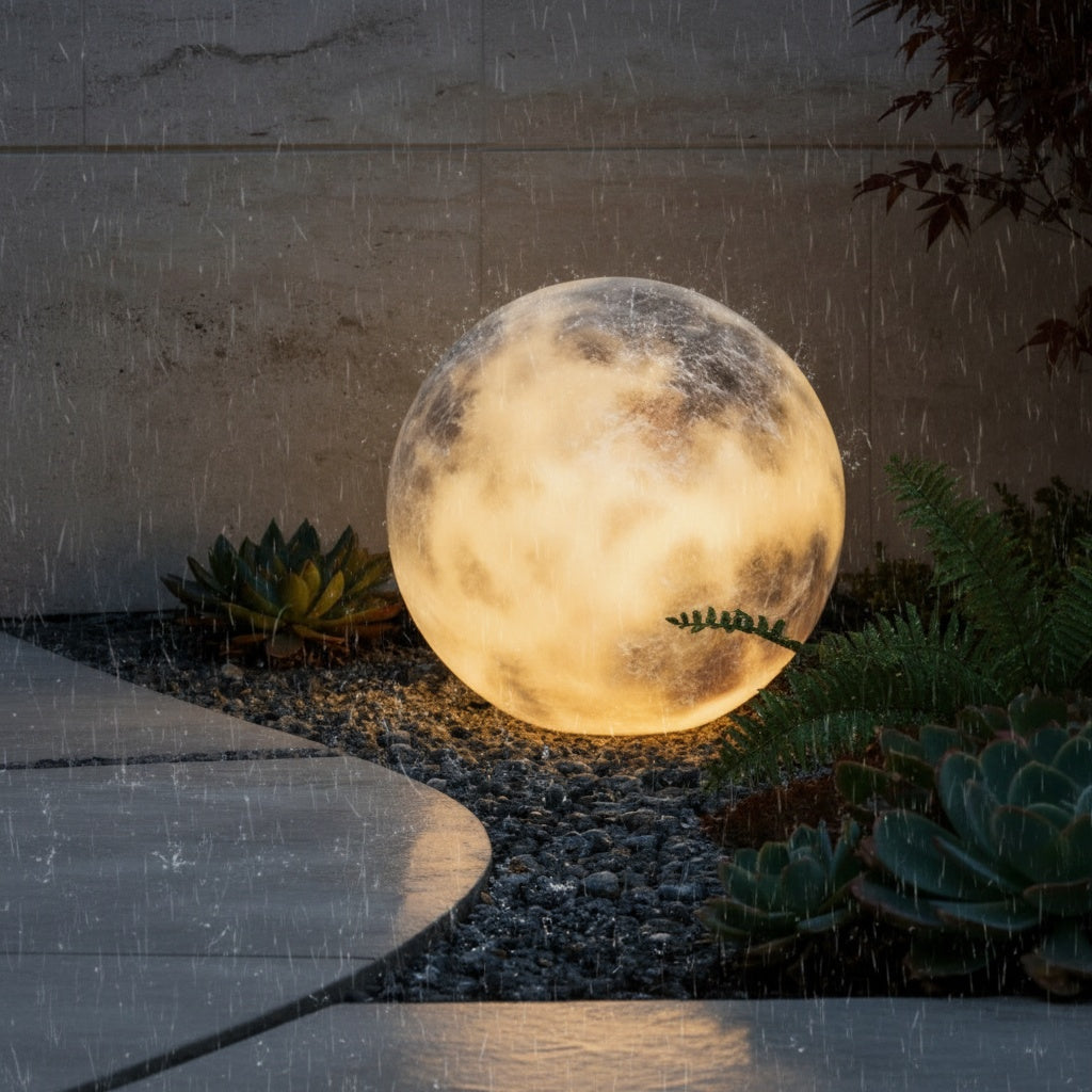 Lunara | Stylish Modern Outdoor Wall Light with Moon Shape Design